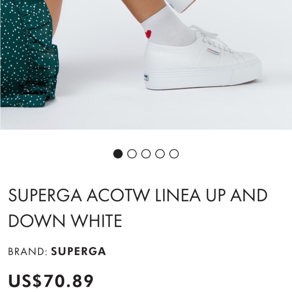 superga platform sneaker